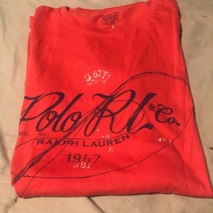 Men’s crew neck polo shirt